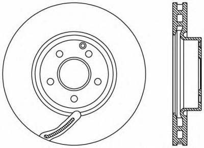 OPEN PARTS bdr239220 -  Тормозной диск